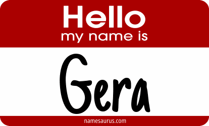 Hello my name is Gera png download