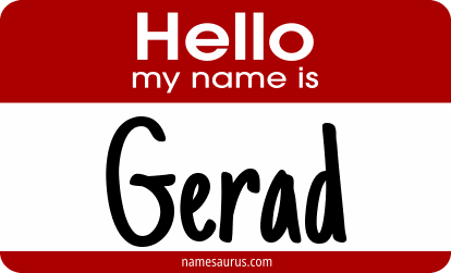 Hello my name is Gerad png download