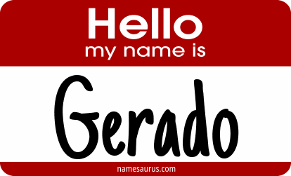 Hello my name is Gerado png download