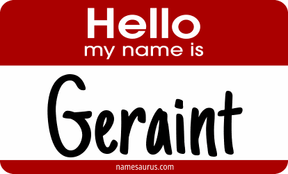 Hello my name is Geraint png download