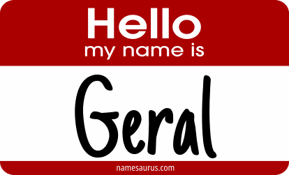 Hello my name is Geral png download