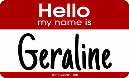 Hello my name is Geraline png download