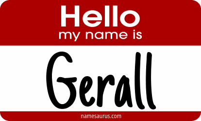 Hello my name is Gerall png download