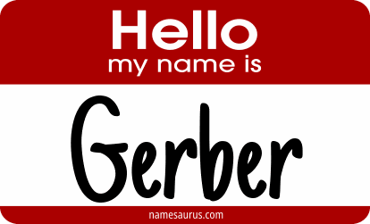 Hello my name is Gerber png download