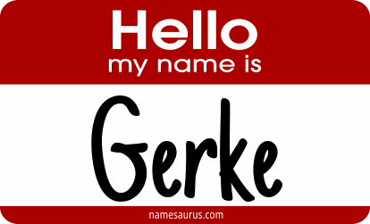 Hello my name is Gerke png download