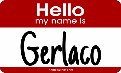 Hello my name is Gerlaco png download