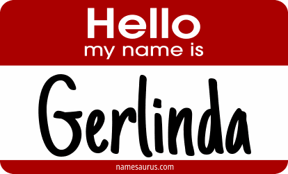 Hello my name is Gerlinda png download