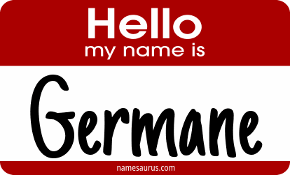 Hello my name is Germane png download