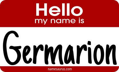 Hello my name is Germarion png download