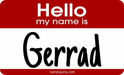 Hello my name is Gerrad png download