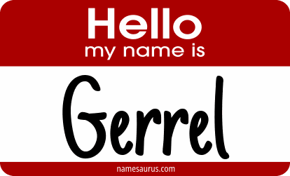 Hello my name is Gerrel png download