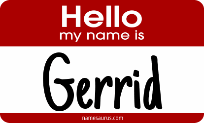 Hello my name is Gerrid png download