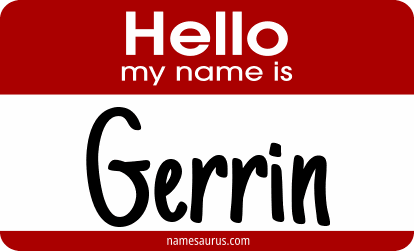Hello my name is Gerrin png download