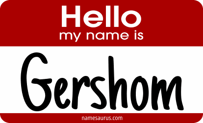 Hello my name is Gershom png download