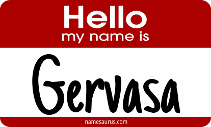 Hello my name is Gervasa png download