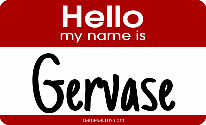 Hello my name is Gervase png download