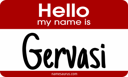 Hello my name is Gervasi png download