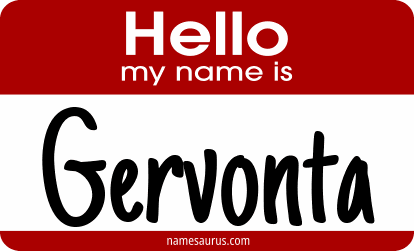 Hello my name is Gervonta png download