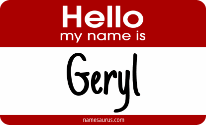 Hello my name is Geryl png download