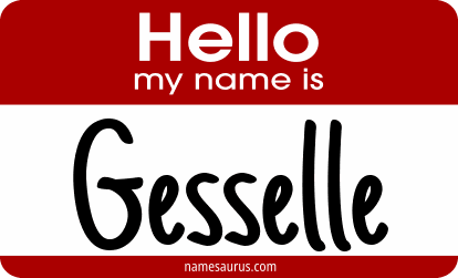 Hello my name is Gesselle png download