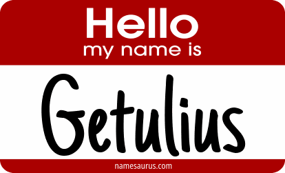 Hello my name is Getulius png download