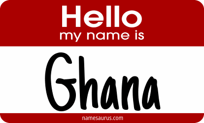 Hello my name is Ghana png download
