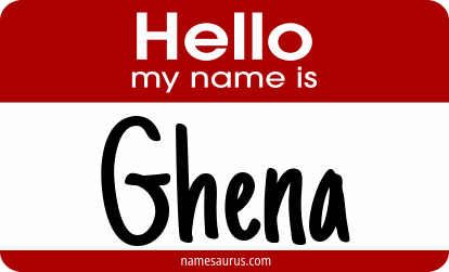 Hello my name is Ghena png download