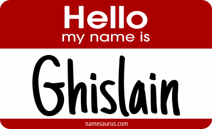 Hello my name is Ghislain png download