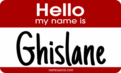 Hello my name is Ghislane png download