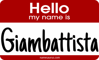 Hello my name is Giambattista png download