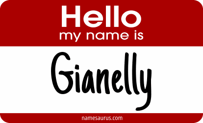 Hello my name is Gianelly png download