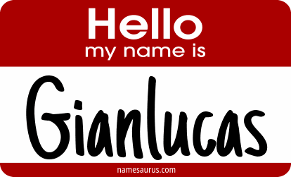 Hello my name is Gianlucas png download