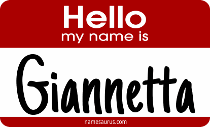 Hello my name is Giannetta png download