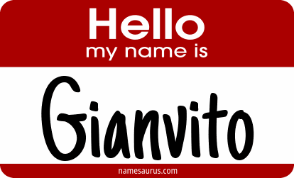 Hello my name is Gianvito png download