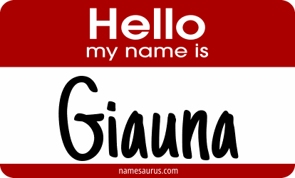 Hello my name is Giauna png download