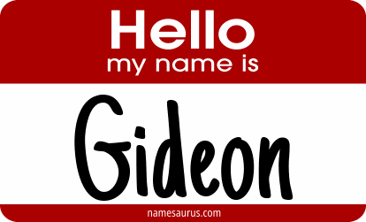 Hello my name is Gideon png download