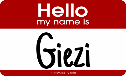 Hello my name is Giezi png download