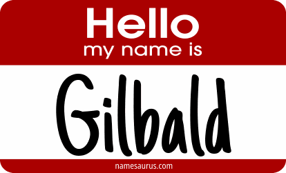 Hello my name is Gilbald png download