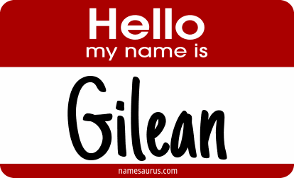 Hello my name is Gilean png download