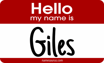 Hello my name is Giles png download