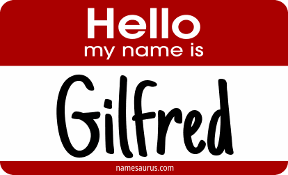 Hello my name is Gilfred png download