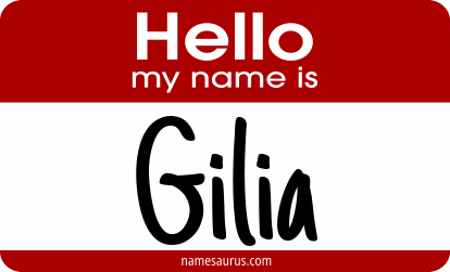 Hello my name is Gilia png download