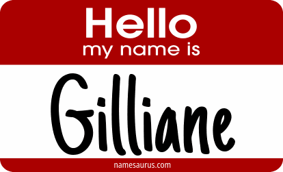 Hello my name is Gilliane png download