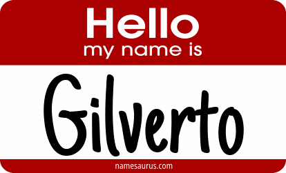 Hello my name is Gilverto png download