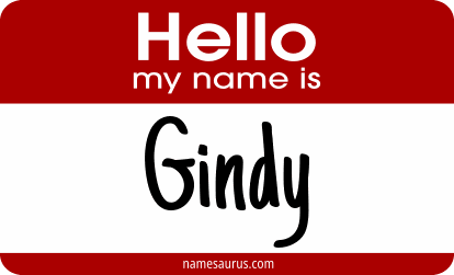 Hello my name is Gindy png download