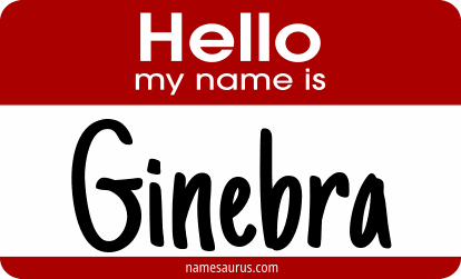 Hello my name is Ginebra png download