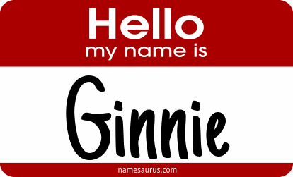 Hello my name is Ginnie png download