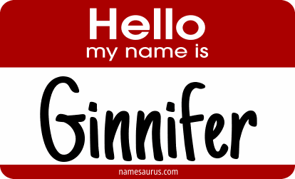 Hello my name is Ginnifer png download