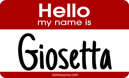 Hello my name is Giosetta png download