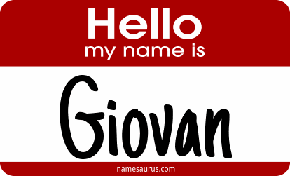 Hello my name is Giovan png download